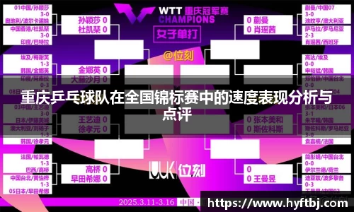 重庆乒乓球队在全国锦标赛中的速度表现分析与点评